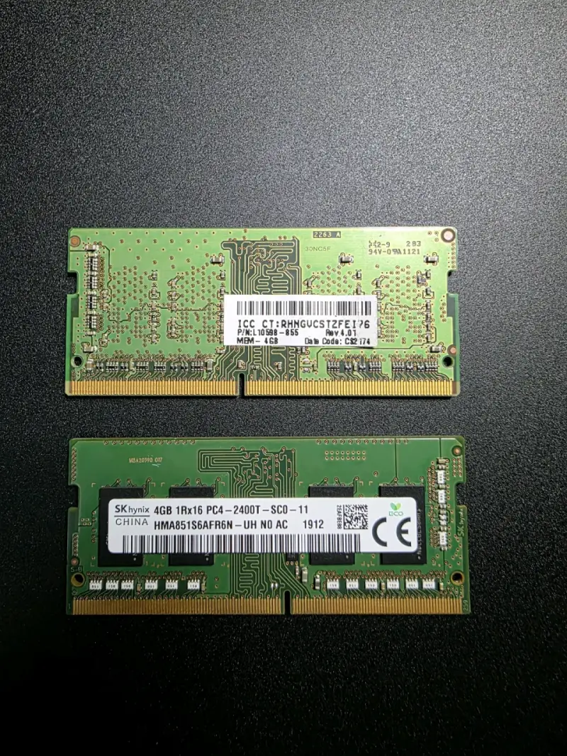 Memoria RAM 4GB DDR4 para laptop