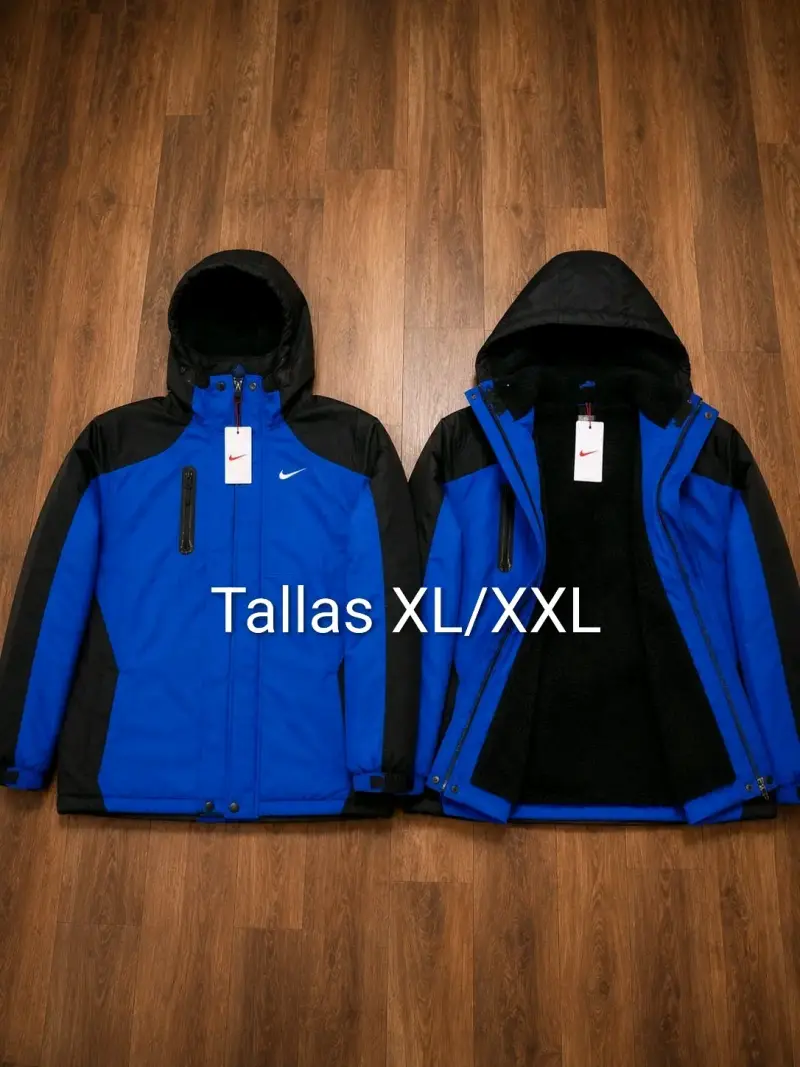 Parkas impermeables Nike con forro chiporro - 3
