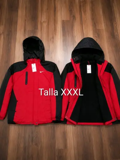 Parkas impermeables Nike con forro chiporro - miniatura 4