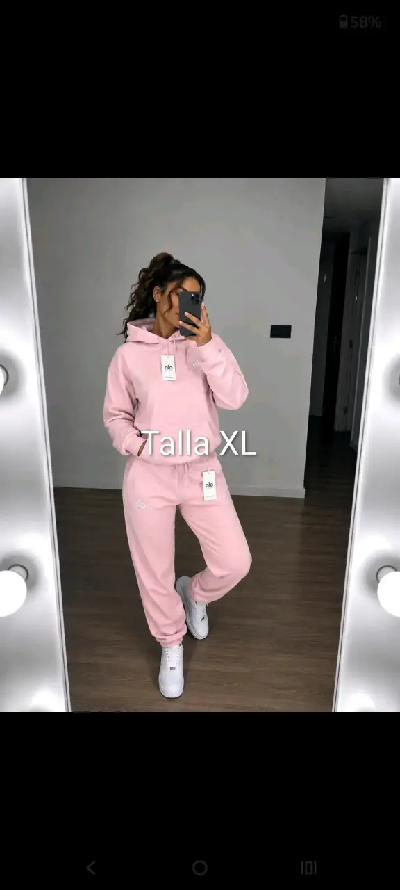 Conjunto de buzo afelpado Alo Yoga en varios colores - 4