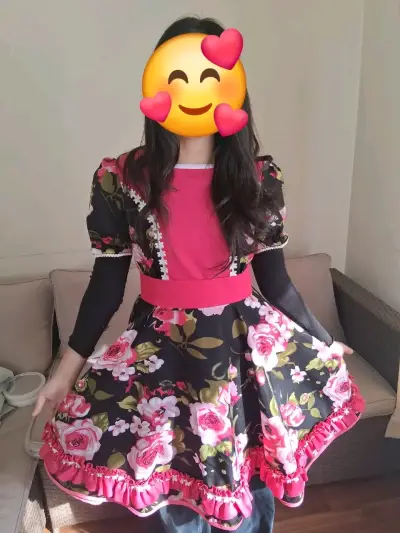 Vestido huasita talla 16 - miniatura 1
