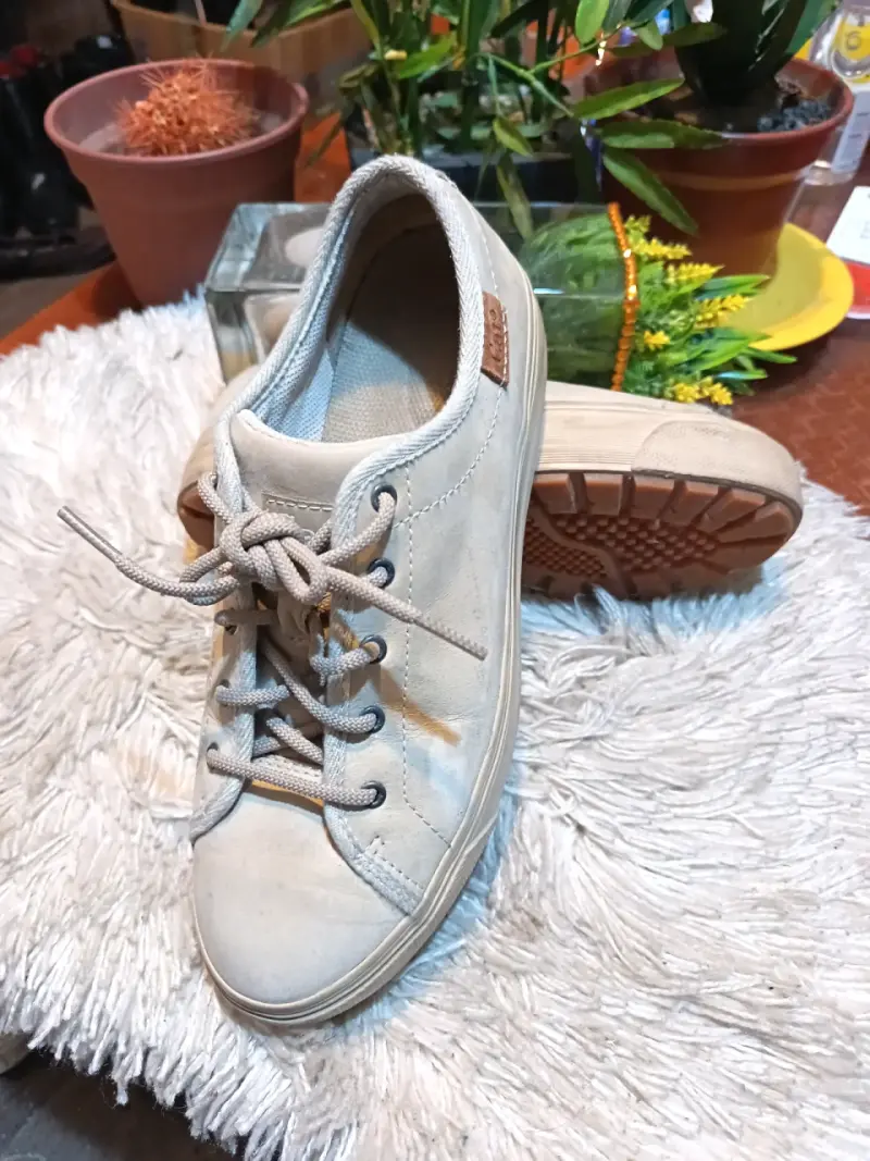 Zapatillas casuales beige para hombre - 3