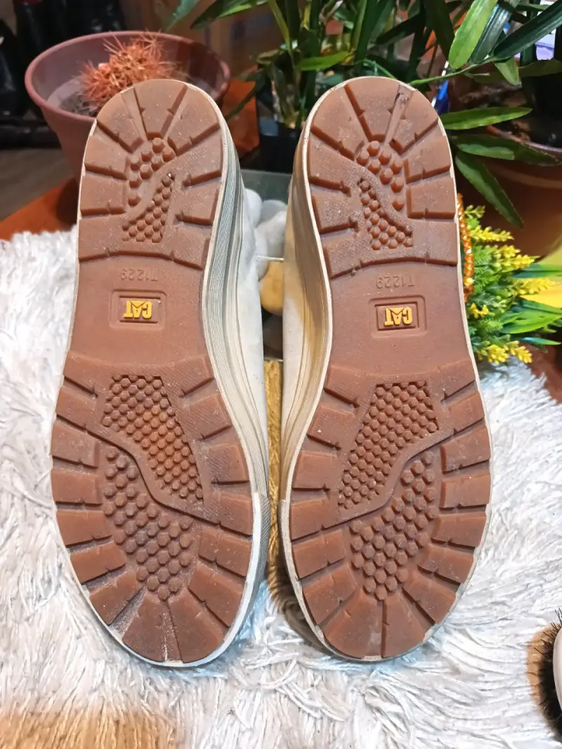 Zapatillas casuales beige para hombre - 6