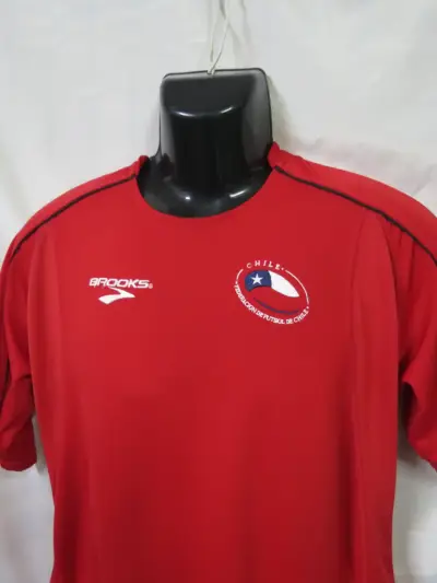 Camiseta Roja Selección Chilena Brooks TALLA S - miniatura 3
