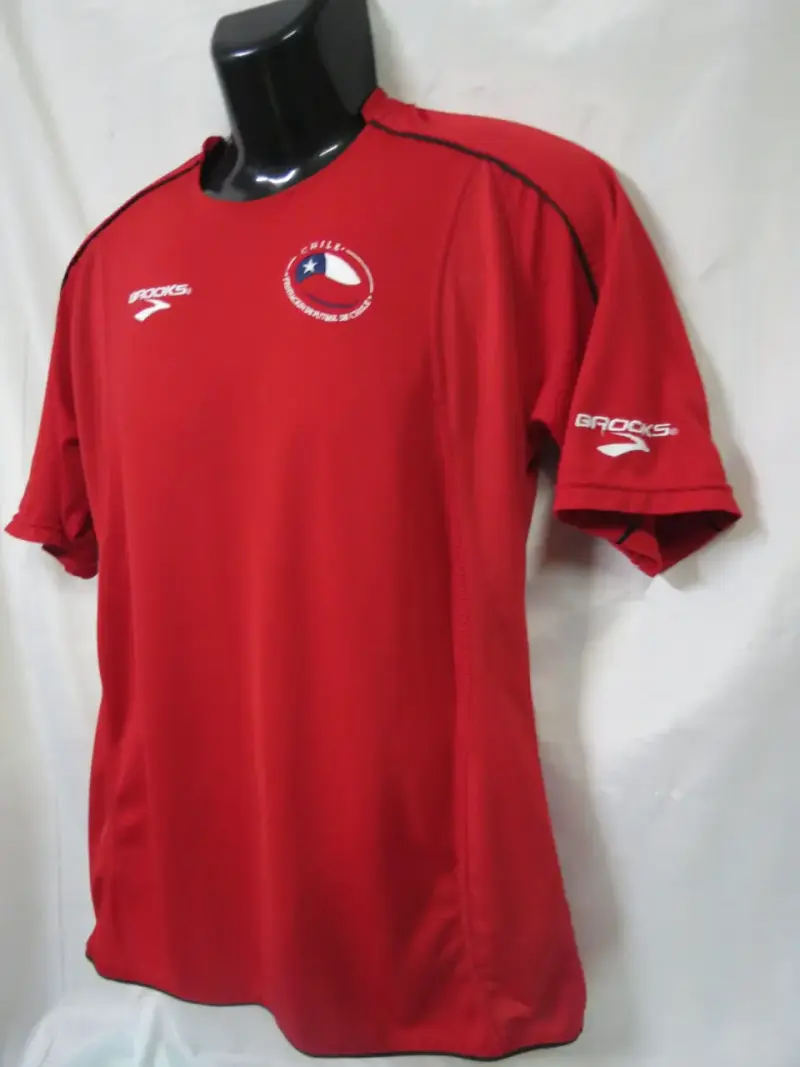 Camiseta Roja Selección Chilena Brooks TALLA S - 5