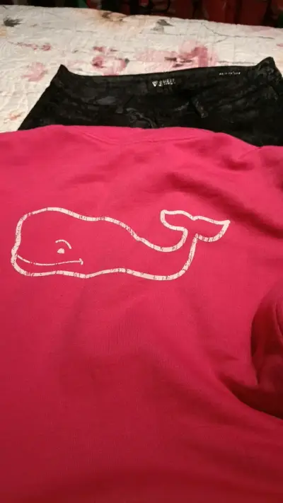 Polerón rosado Vineyard Vines con cierre - miniatura 2