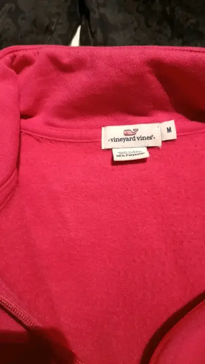 Polerón rosado Vineyard Vines con cierre - miniatura 3