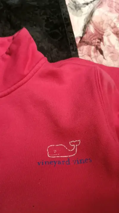 Polerón rosado Vineyard Vines con cierre - miniatura 5