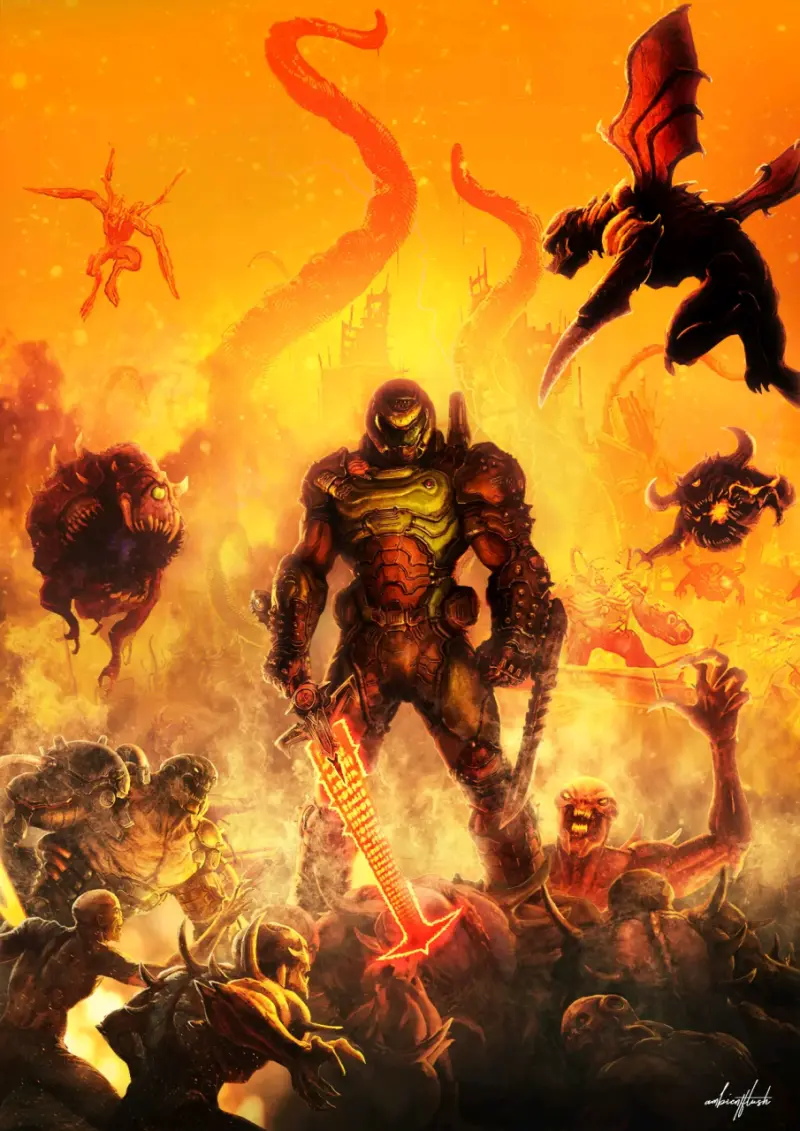 Juego Doom para Nintendo Switch en buen estado - 4