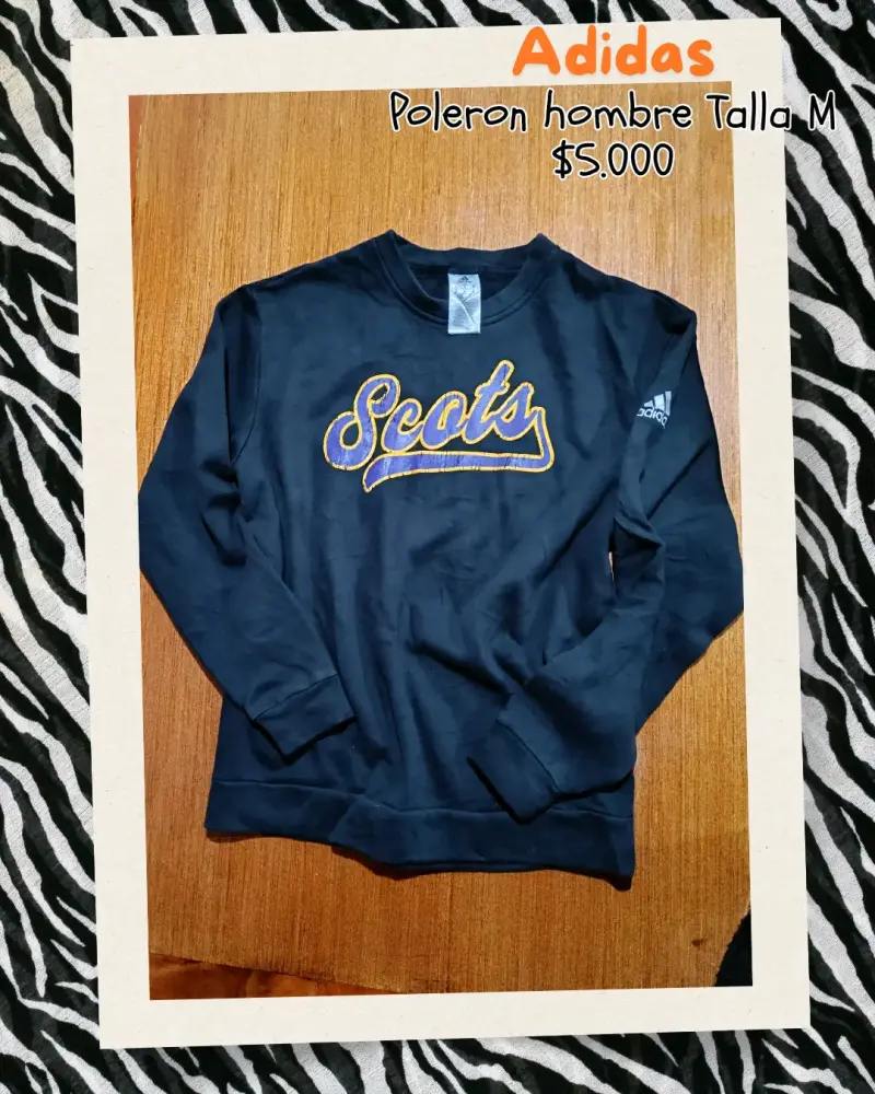 Polerón hombre Adidas talla M