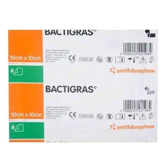 Aposito Bactigras 10x10cm Smith & Nephe