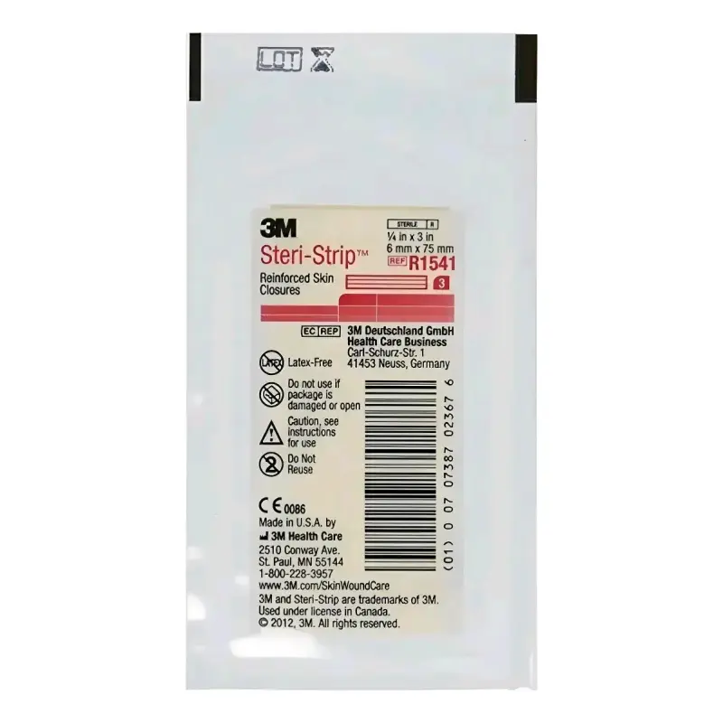 5x Suturas Reforzadas 3M Steri-Strip R1541