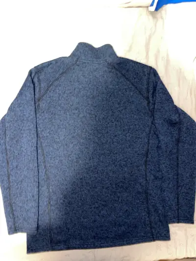 Polar azul con cierre Eddie Bauer para hombre - miniatura 2