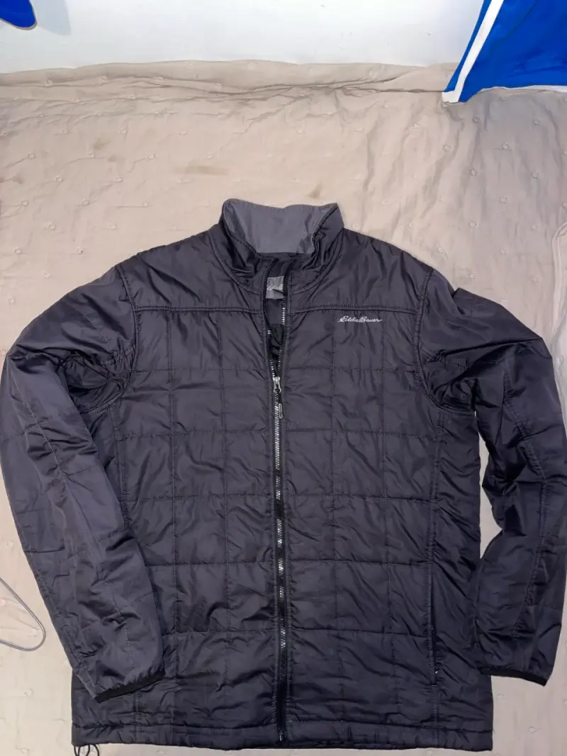 Chaqueta gris Eddie Bauer para hombre - 1