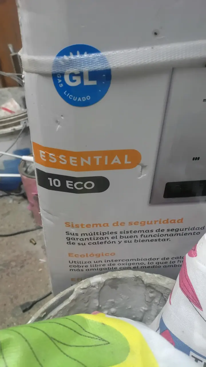 Calefón a gas Mademsa Essential 10 litros - 2