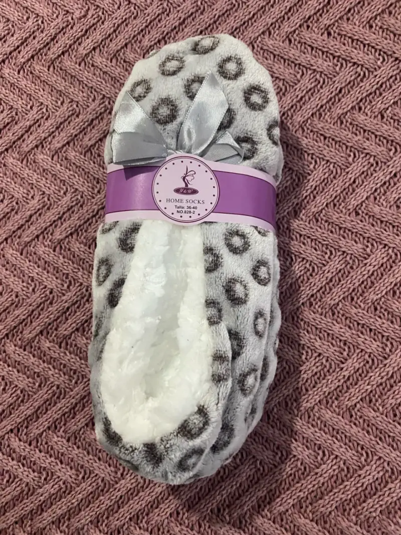 Pantuflas de Casa con Diseño Animal Print - 1