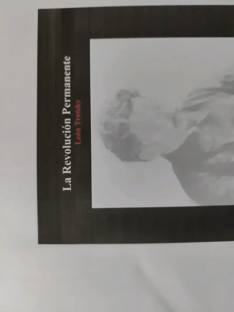 Impresión Libro La Revolución Permanente  Trotsky - 2
