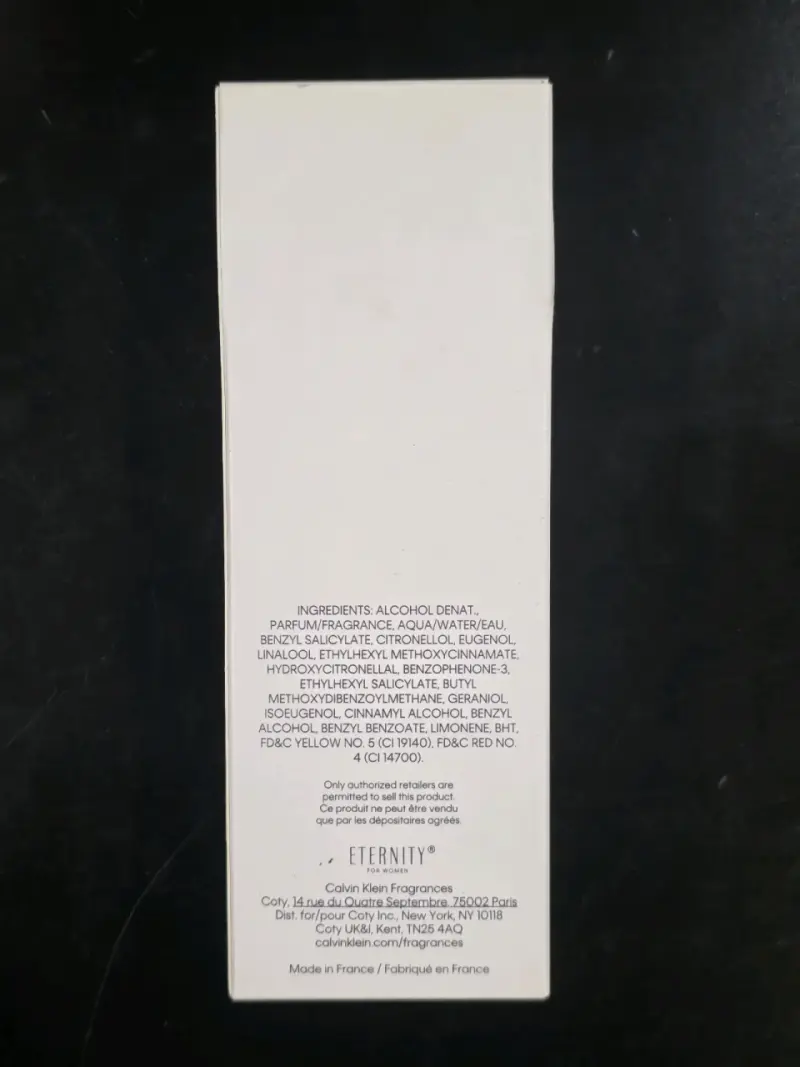 Perfume Eternity For Women Calvin Klein 100 ml - 2