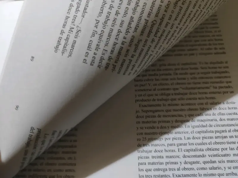 Impresión Libro Salario, Precio y Ganancia Marx - 3