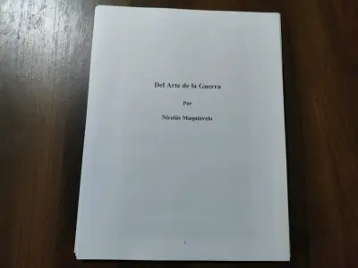 Impresión Libro Del Arte de la Guerra Maquiavel - miniatura 1