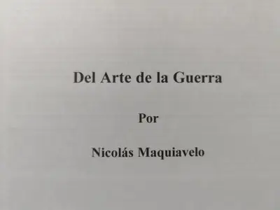Impresión Libro Del Arte de la Guerra Maquiavel - miniatura 2