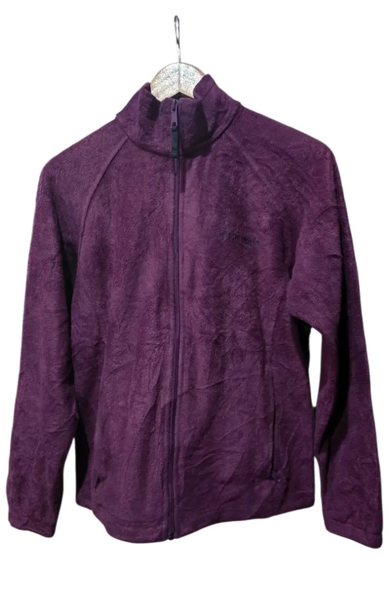 Chaqueta polar morada Columbia para mujer - 2