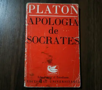 Libro 'Apología de Sócrates' de Platón antiguo - miniatura 1