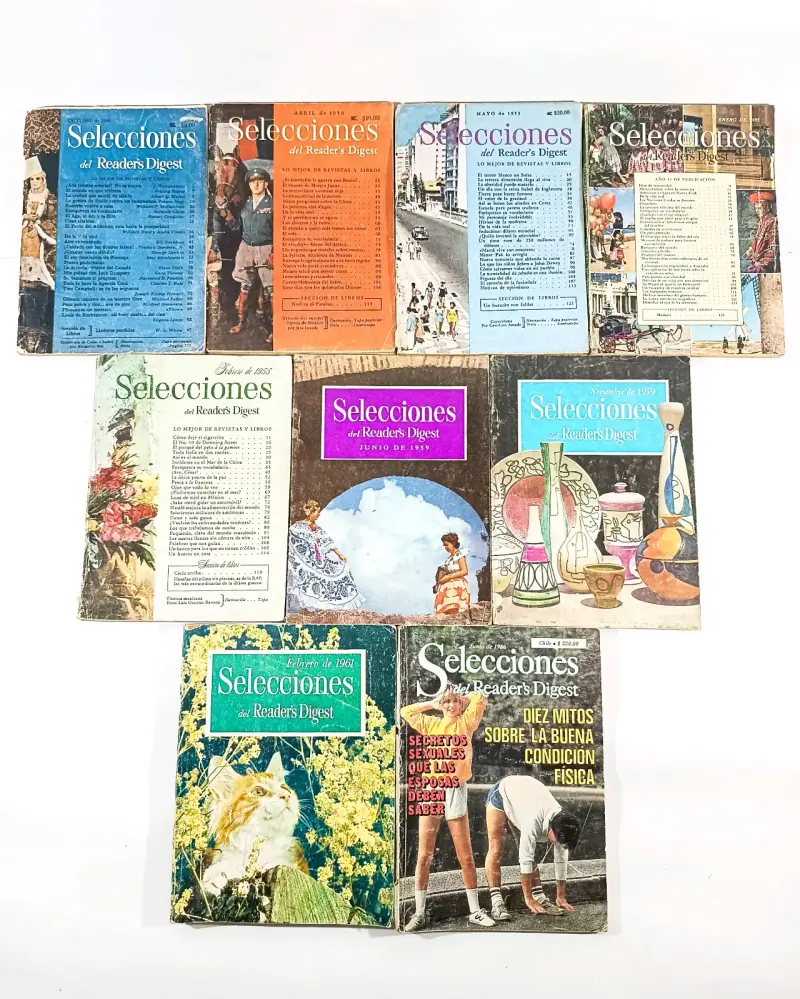 Lote revistas Selecciones Reader's Digest.