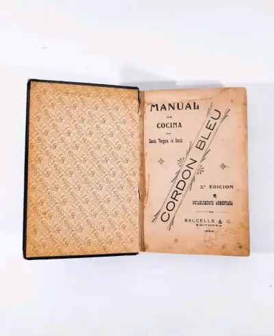 Manual de Cocina Cordon Bleu 1902 - Lucía Vergara. - miniatura 1