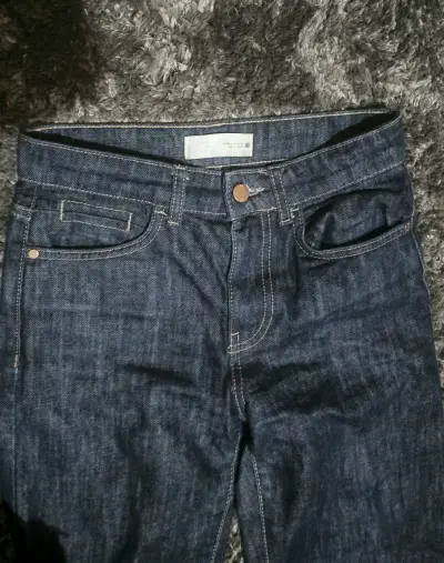 Jeans Zara de Mujer, Mezclilla - miniatura 2
