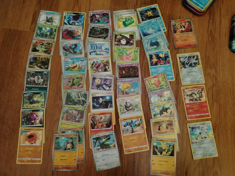 Lote 46 cartas Pokémon en inglés - 2