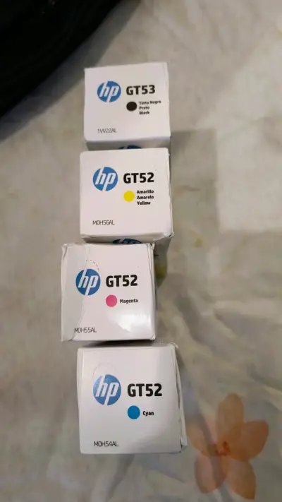 Set de Tintas Originales HP GT52 y GT53 - miniatura 2