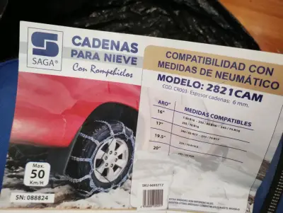 Cadenas para nieve Saga modelo 2821CAM - miniatura 4