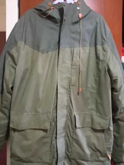 Chaqueta impermeable verde Haka Honu - miniatura 1