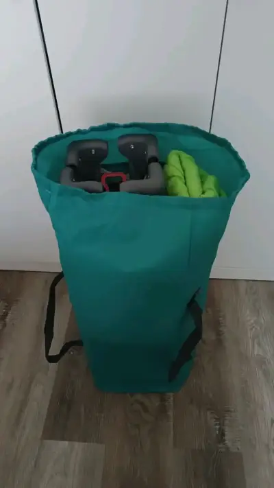 Cuna de viaje plegable con colchón incluido - miniatura 2