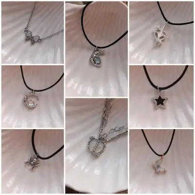 Collares de colgantes variados en plata y oro - miniatura 1