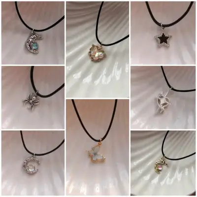 Collares de colgantes variados en plata y oro - miniatura 4