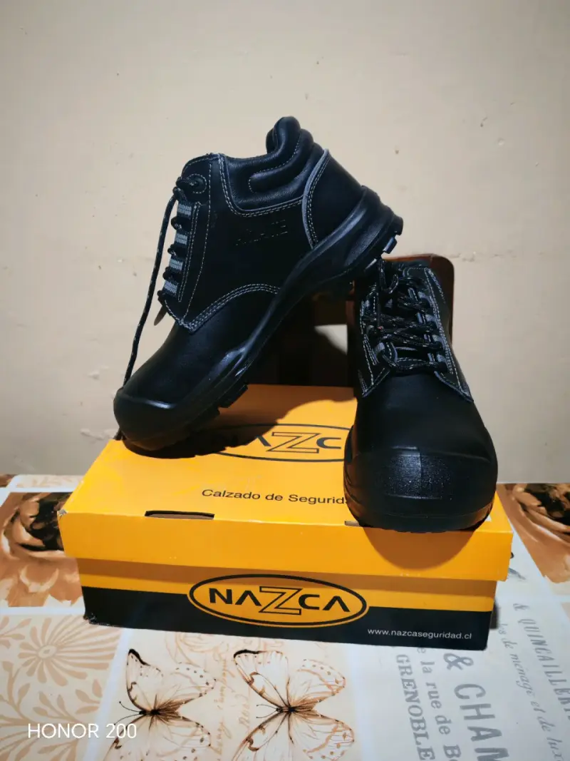 Botas de seguridad negras Nazca