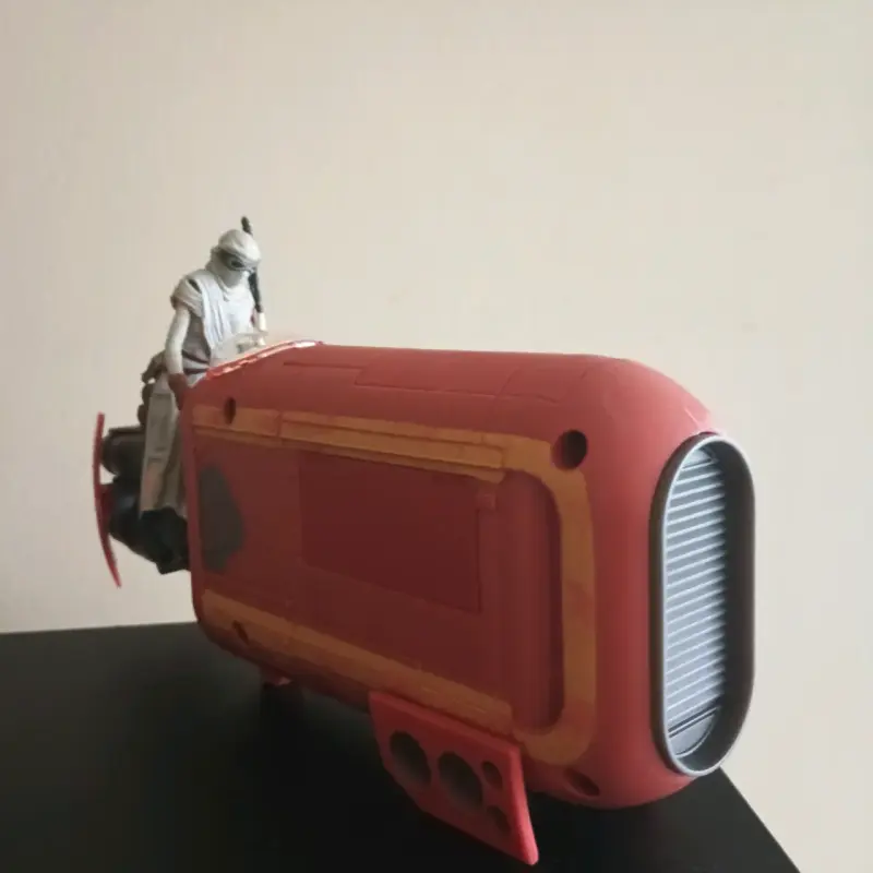 Figura Star Wars Rey con Speeder - 6