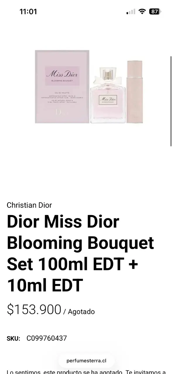 Set de Perfume Miss Dior Blooming Bouquet - 2