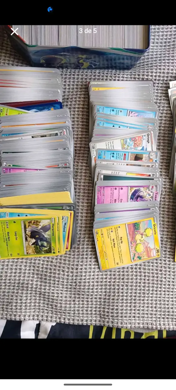 Se vende toda la colección de cartas Pokémons - 3