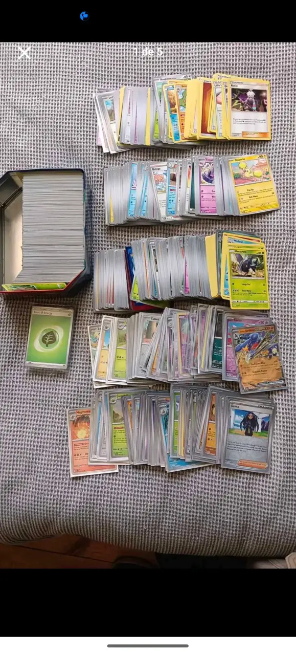 Se vende toda la colección de cartas Pokémons - 4