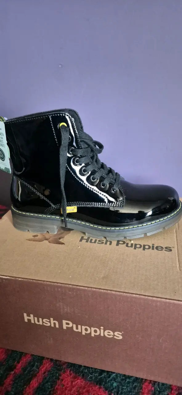 Botas negras de charol Hush Puppies - 2