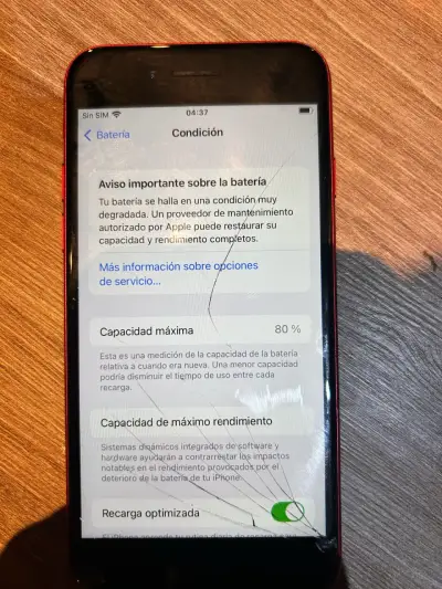 iPhone SE rojo 2020 barato - miniatura 2