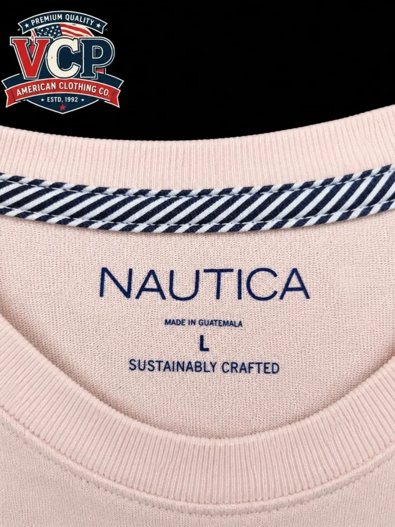 Polera Nautica rosa con diseño floral - 2