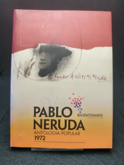 Libro Pablo Neruda Antología Popular 1972 - miniatura 1