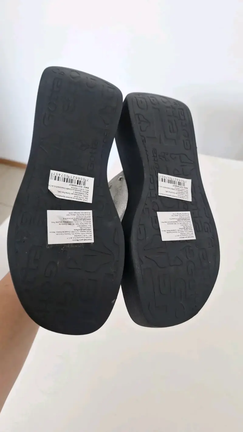 Sandalias plataforma plateadas Gotta - 2