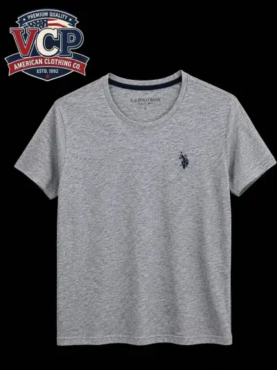 Polera gris U.S. Polo Assn. 18 niño/s adulto - miniatura 1