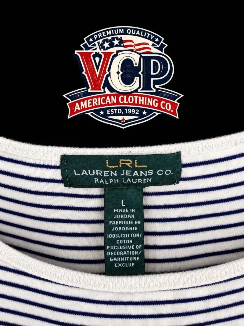 Polera a rayas Lauren Jeans Co. de algodón - 2