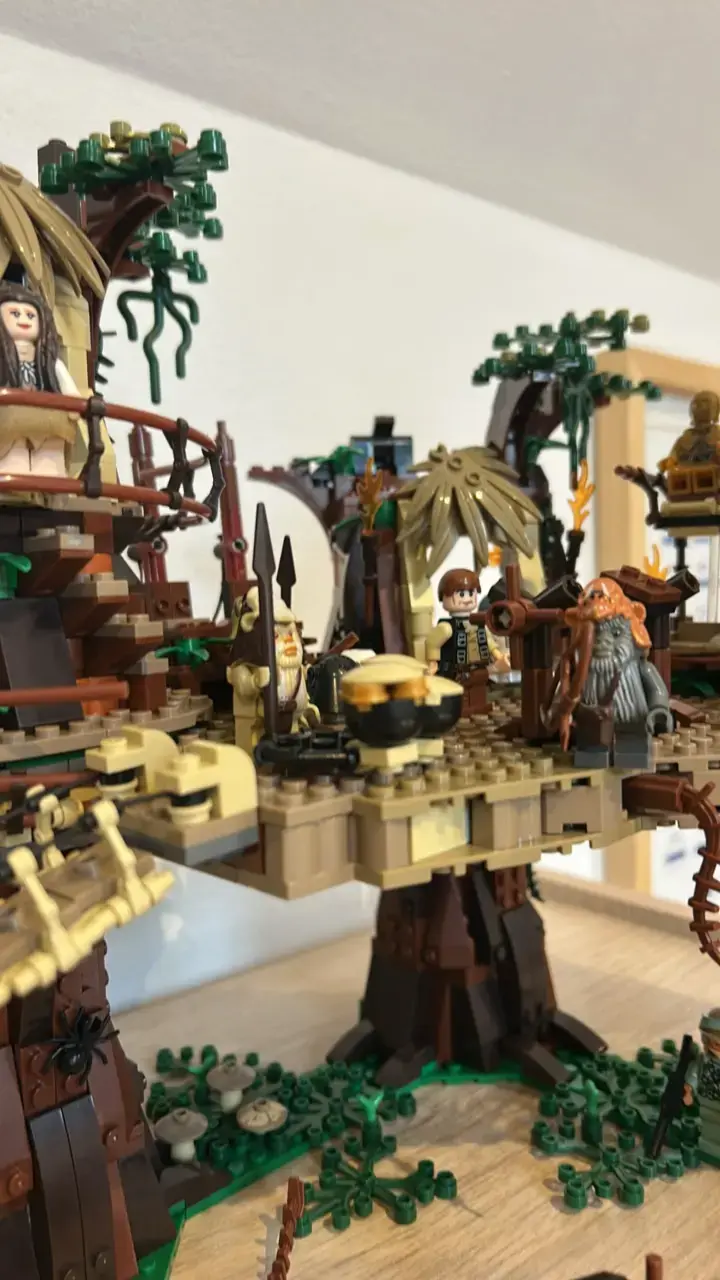 Lego star wars Rep Aldea Ewok - 4
